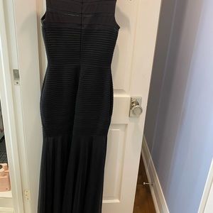 XSCAPE Black Mermaid gown
